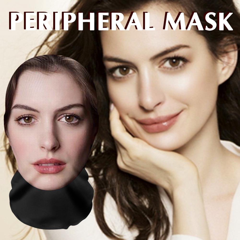 cosplay party mask American actress Anne celebrity breathable mask Fun role-playing prop costume mardi gras mask