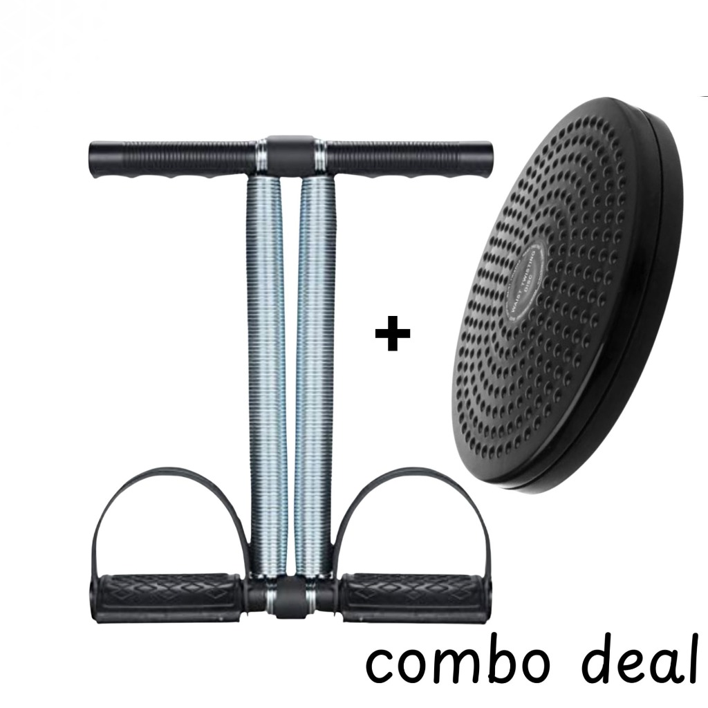 Tummy Trimmer Double Spring & Twister Plate Disc High Quality Weight Loss Exercise Machine for Abdominal Belly Fat Loss Abs Arm Muscle Home Gym Workouts Equipment for Men and Women, Best for House Wife’s and Mother to Reshape the Body