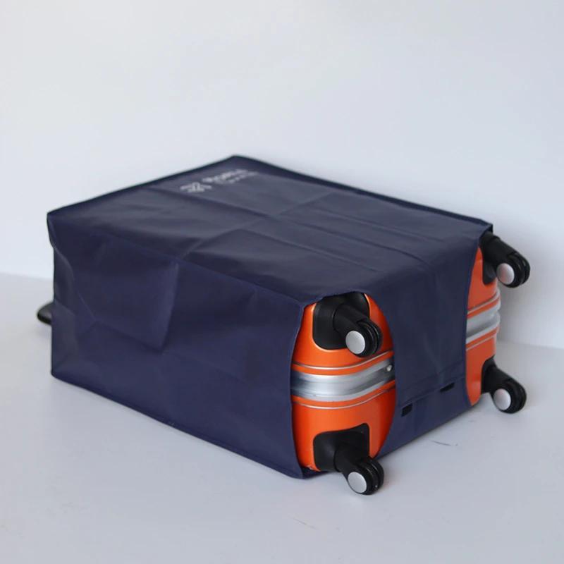 1pc Durable Luggage Dust Cover for World Travelers - Elastic and Scratch Resistant Luggage Protection Cover, Suitable for 18-32