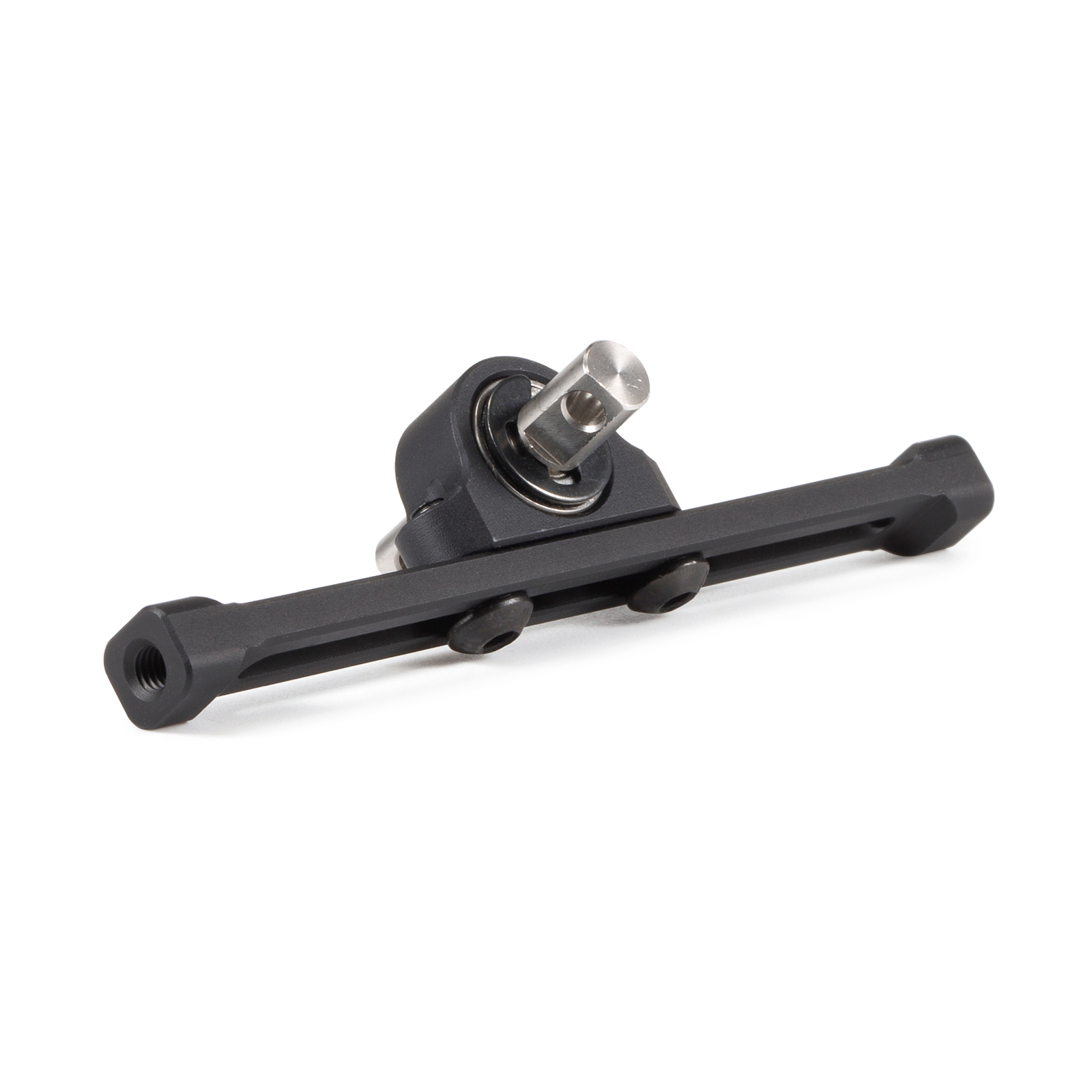 Aluminum Adjustable Carrier Bearing Assembly Cross Member for 1/10 RC Crawler LCG Chassis Cheater Rigs 1.9 Shafty Comp Builds