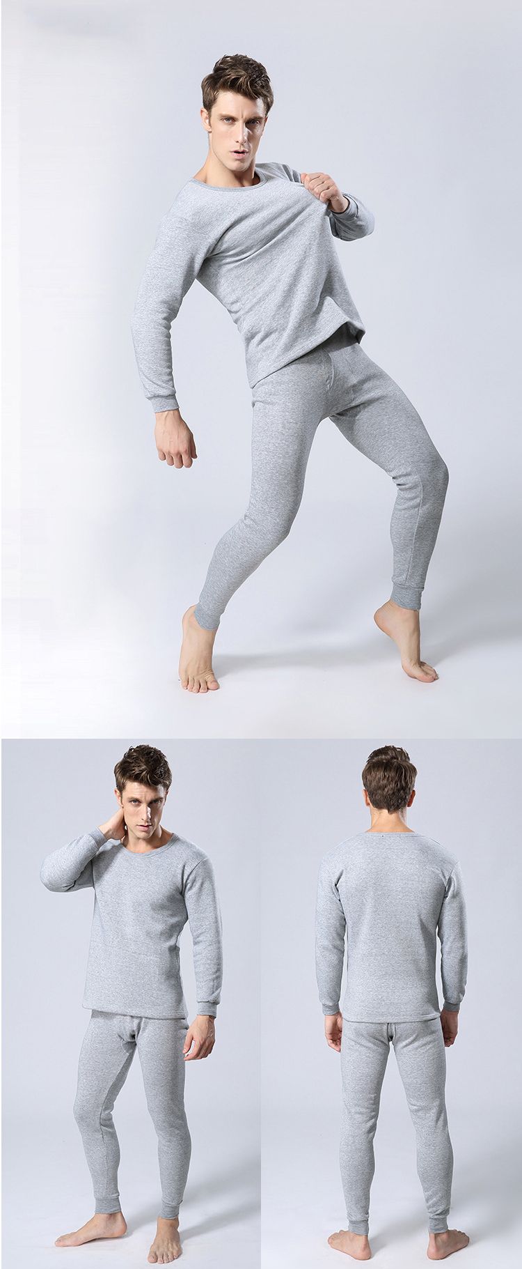 Men's Thermal Underwear Long Johns For Male Winter Thick Thermo Underwear  Sets Winter Clothes Men Keep Warm Thick