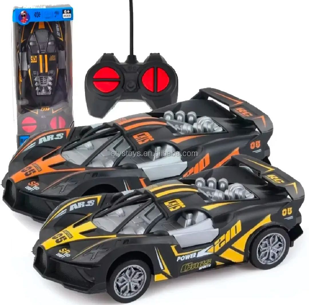 Speed Racing 1:20 RC Sports Car – Remote Control Drifting Model with Realistic Headlight & Exhaust Emulation, Rechargeable Battery & Cable, 2.4GHz Frequency for Smooth Control and High-Speed Performance. Perfect Gift Baby Birthdays, Kids Exams & Game
