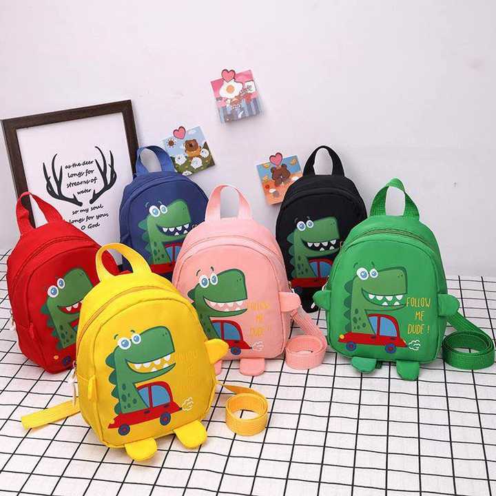 3D Animal Kids School Bag – Small Dinosaur Backpack for Boys & Girls | Lightweight Preschool Bag