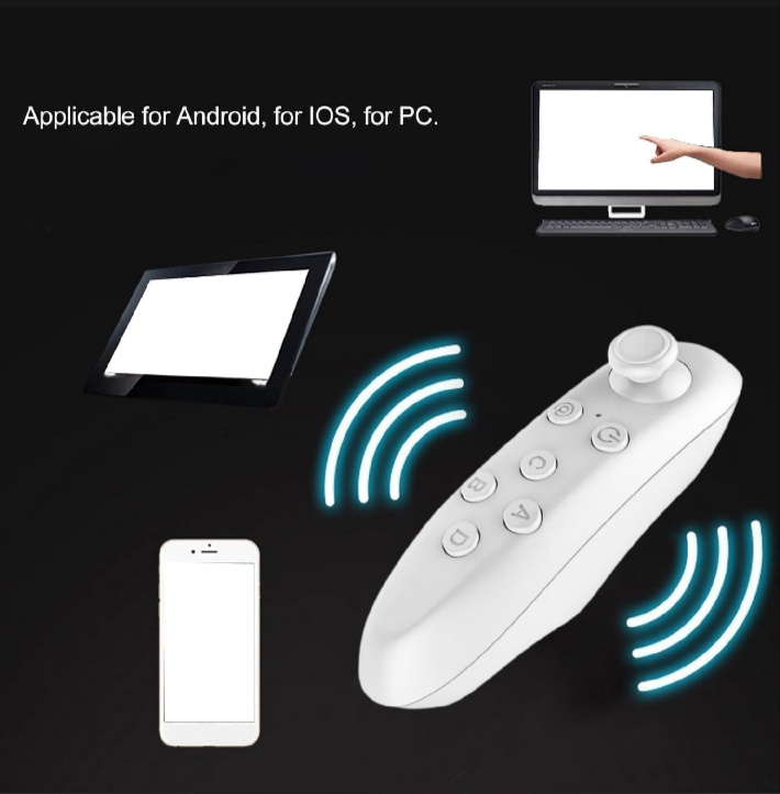 VR Remote Control VR Remote Controller for Android Bluetooth Selfie Timer Joystick Gamepad Game Controller for Android PAK FF