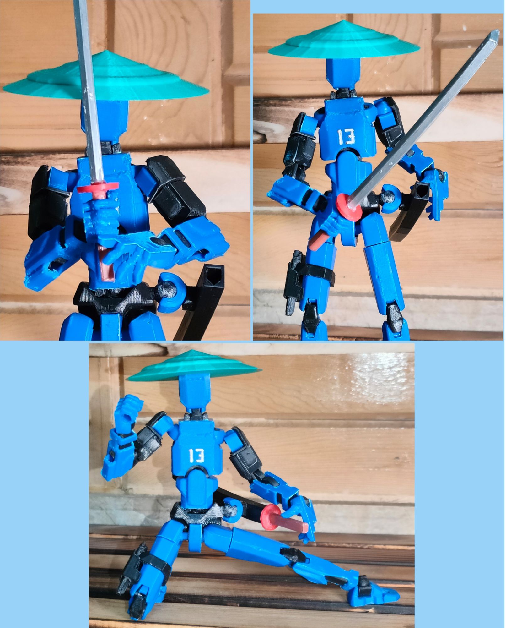Action Toy Figure Dummy Titan 13 Articulated posable Assembled Large Size