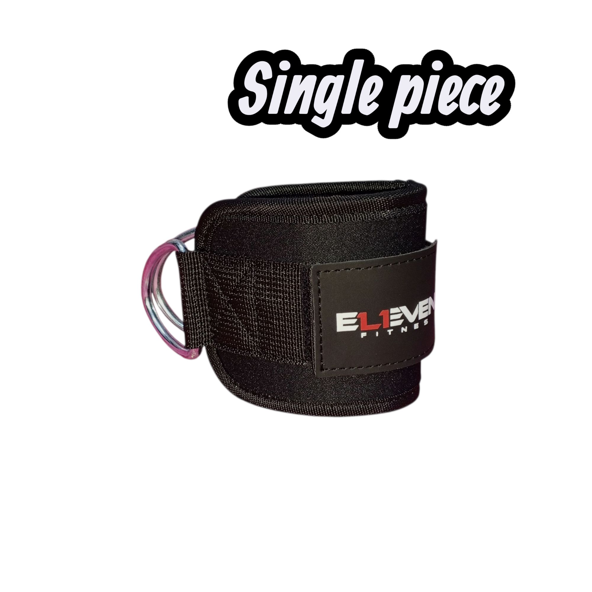 gym ankle strap for cable attachment, weight lifting ankle strap for cable machine, single piece and 2 pcs ankle straps for gym 1 pair by eleven fitness,