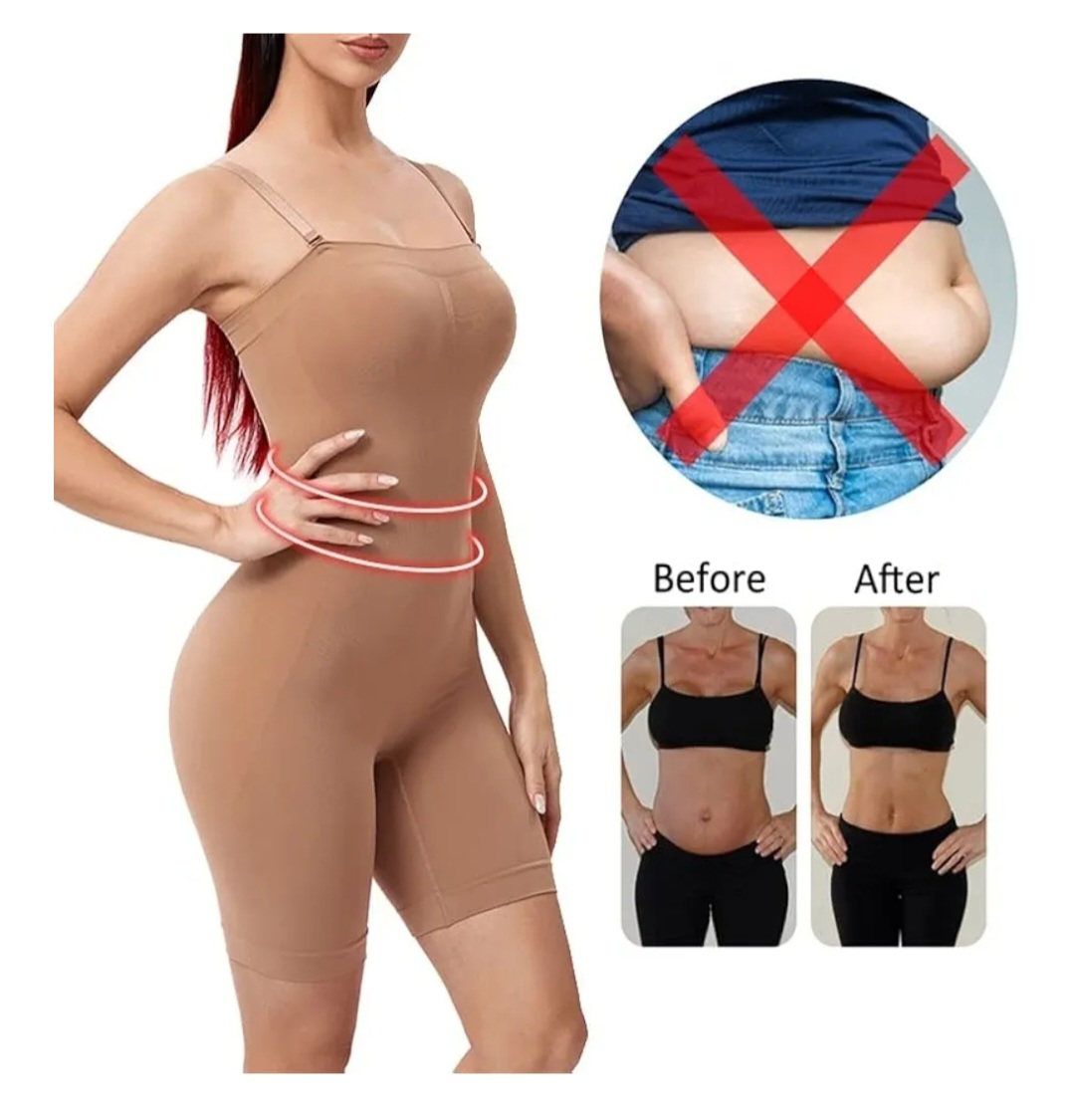 Women Full Body Shaper Tummy Control Shapewear with Shaping Pants Waist Trainer Corset Bodysuit Lingerie