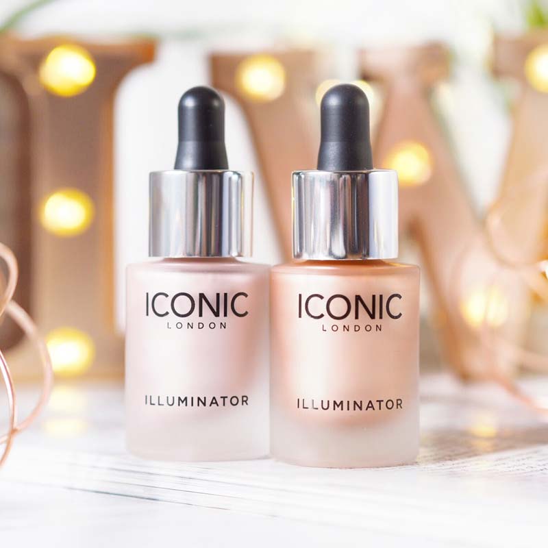 Iconic Liquid Highlighter 30ml – Long-Lasting, Waterproof, Natural Glow & Shimmer Makeup Highlighter for Face & Body