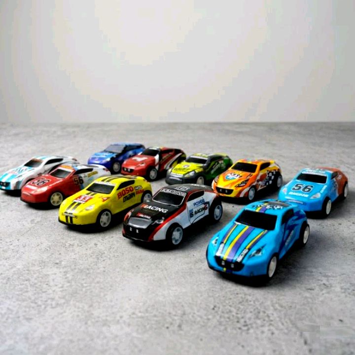 Mini Metal Racing Cars – Diecast Sports Car Toy Set, Assorted Racing Designs for Kids Pack of 6