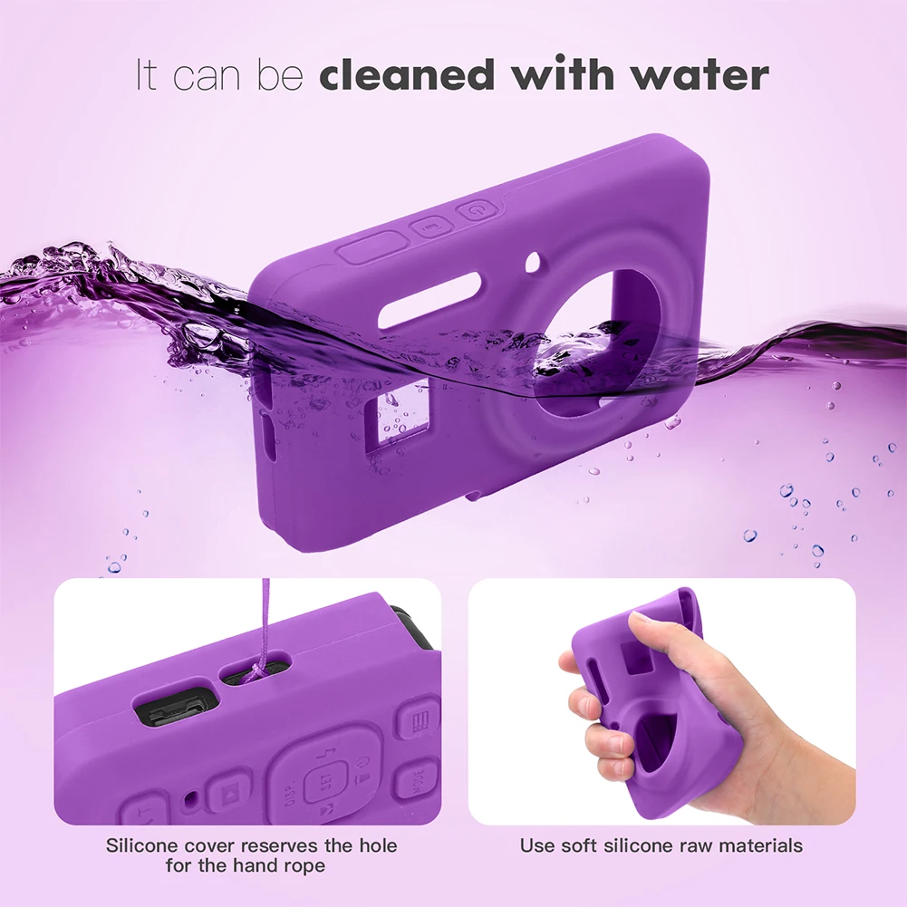 For KODAK PIXPRO FZ55 Digital Camera Cover Wear Resist Slim Fit Camera Bag Camera Body Cover Outdoor Travel Camera Protect Case
