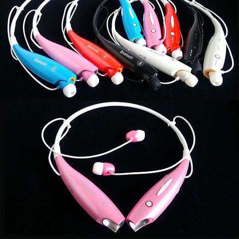 HBS730 Neckband Universal Stereo Bluetooth Handsfree with Mic for All Mobiles Lightweight Wireless Earphone