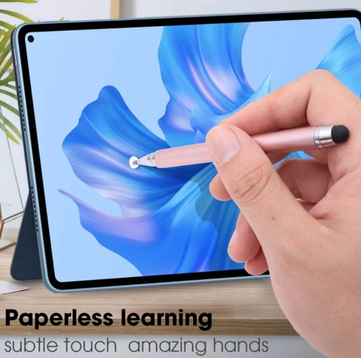 2 In 1 Stylus Pen For Cellphone Tablet Capacitive Touch Pencil For Smart Phone Layor| 2 in 1 Universal Stylus Pen for Tablet Mobile Phone Pad Screen Podazz Double-headed Silicone Disc Drawing Tablet Phone Capacitor Pen