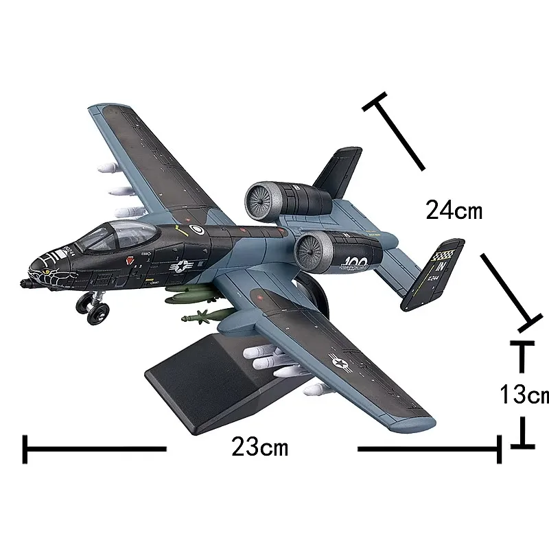  Series Building Blocks A-10 Thunderbolt II Support Attack Aircraft Model F14 Tomcat Fighter Toys Kids Boy Birthday 