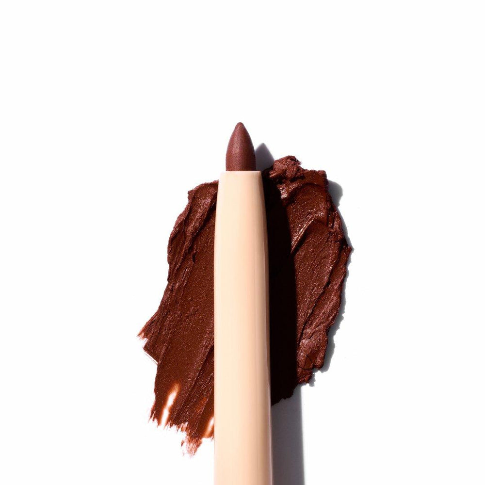 Dark Brown Lip Pencil - Long Lasting Lipliner & Lip Crayon | Brown Lipstick Pencil Lip Liner For Women