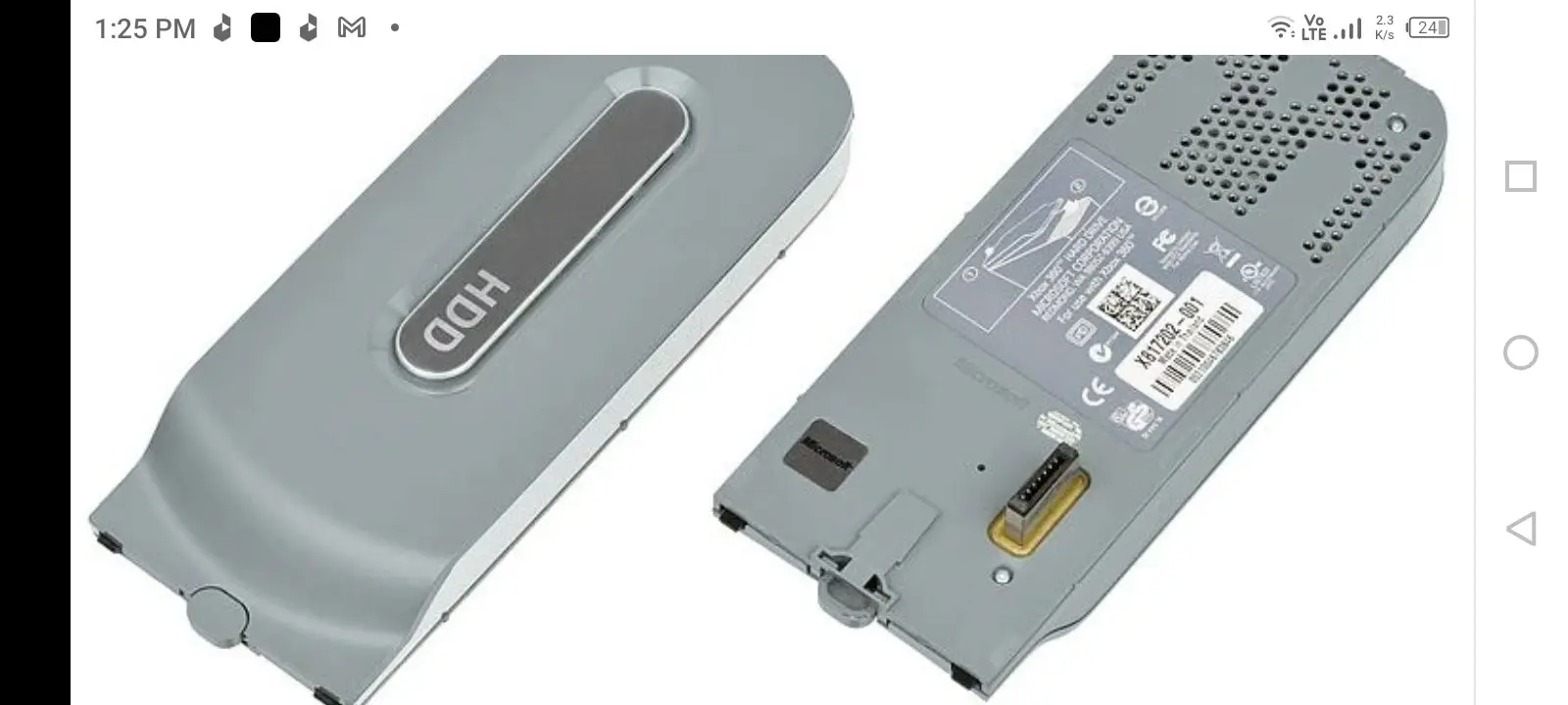 Hard Disk(1 Terabyte) for Jtagged Fat Xbox 360 (180 Games)