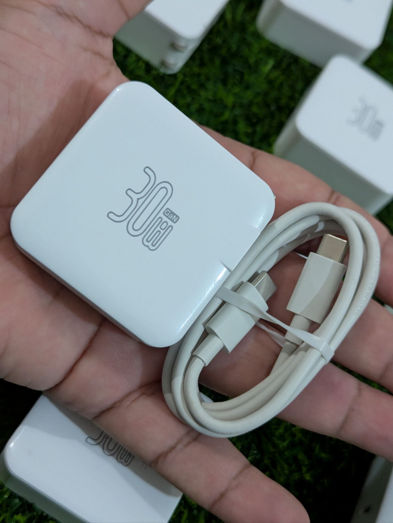 LG V60 ThinQ Original Type C Charger with Type C Cable for Fast