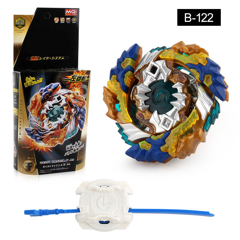 Golden Volkorie Metal Body Beyblade With String and LR Launcher Included