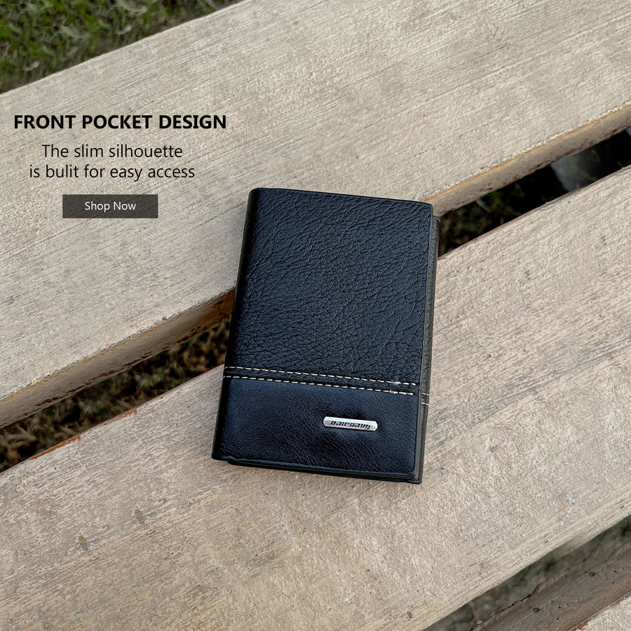 Premium PU Leather Trifold Wallet | Card & Cash Holder | Stylish Men’s Wallet