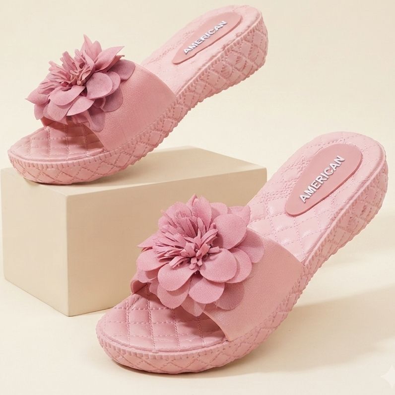 Fashion Wedge Sandals for Women, Pure Nylon, 2-inch Wedge Heel, Slip-On, Casual & Elegant, Available in Multiple Colors