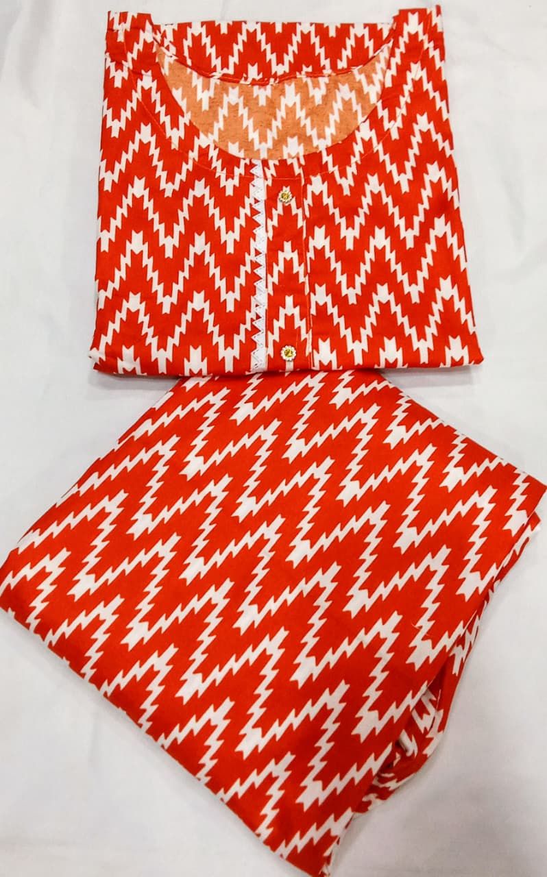 Cotton 2 piece suit new latest design fabric soft Lawn cotton random colour