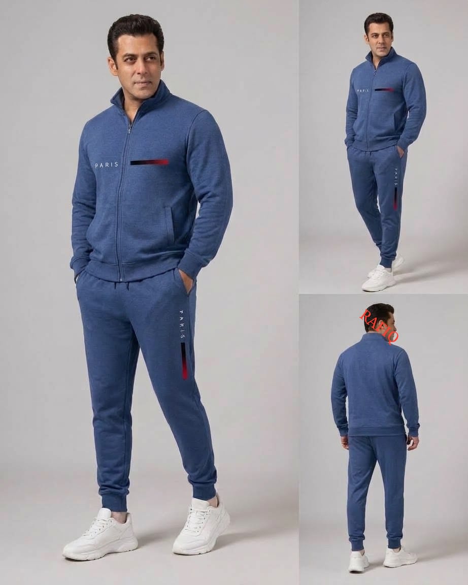TRENDY FASHION WINTER ELLEGANT  ZIPPER TRACKSUIT PRINTED T SHIRT AND TROUSER NEW ARRIVALS  GYM SPORTS OUTDOORS CASUAL WEAR T SHIRT TRACK SUIT FOR MEN AT 3 BRO GARMENTS/WINTER ZIPPER TRACKSUIT FOR MEN/WINTER CLOTHES FOR MEN/OUTFIT FOR MEN