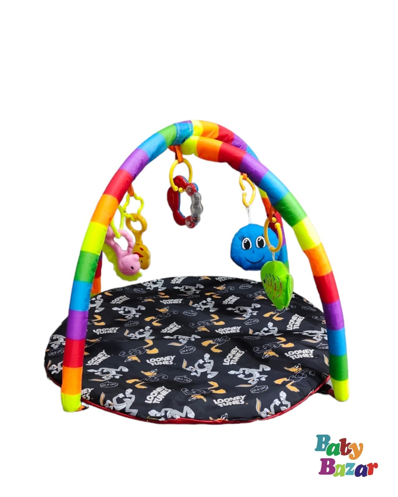 New Born Baby Play Gym With Hanging Rattles Born Baby Indoor Game Colorful Rattles Bqby Play Gym Matt