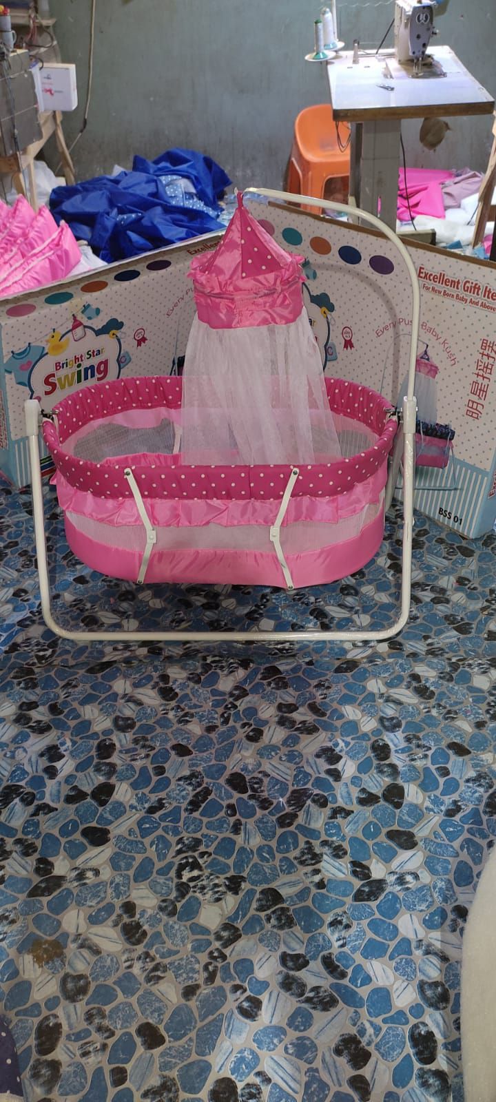 baby swing cradle