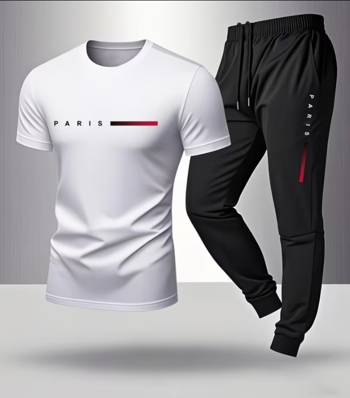 NEW TRENDY 🔥 D T F (STRONG & UNBREAKABLE REFLECTOR PRINTED) SUMMER TRACKSUIT FOR MEN _ SOFT AND COMFORTABLE FABRIC SUMMER TRACKSUIT FOR MEN - PREMIUM T SHIRT AND TROUSER SET PRINTED SUMMER TRACKSUIT FOR MEN_TRACKSUIT FOR BOYS. ( MULTIPLE COLORS)