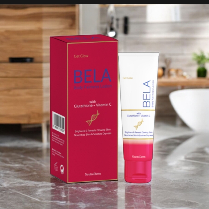 Bella Whitening body lotion enriched with glutathione+vitamin C