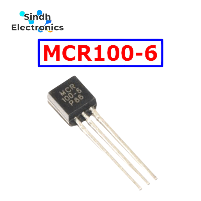 10PCS - 100% New MCR100-6 Sensitive Gate Silicon Controlled Rectifier
