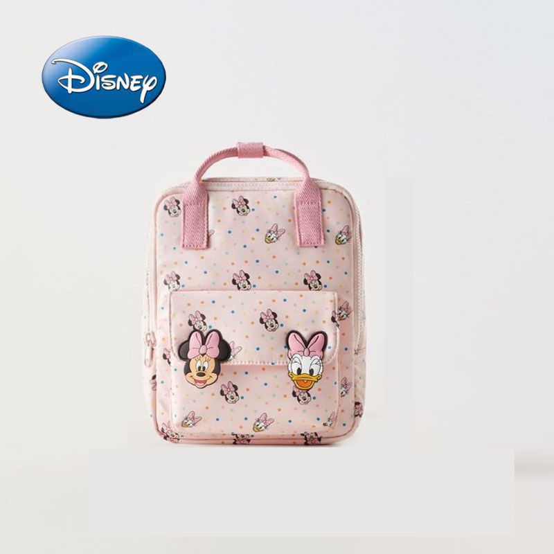 2024 Disney New Minnie and Mickey Mouse Printed Multifunctional Children s School Bag Fashionable and Versatile Student Backpack Daraz.pk