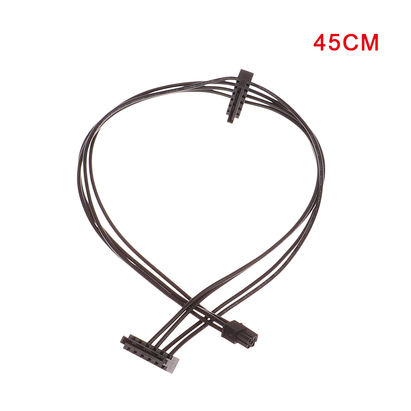 35cm Mini 4pin To SATA Power Supply Cable For Computer Main Board Interface Small 4Pin To 1/2/3 Port SATA SSD Power Supply Cable