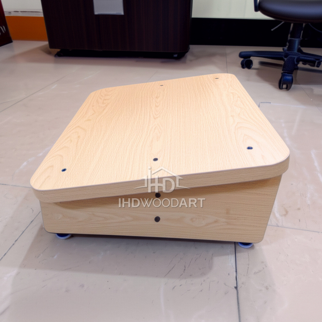Footrest for Office & Home Under Desk Wooden Foot Rest Foot stool