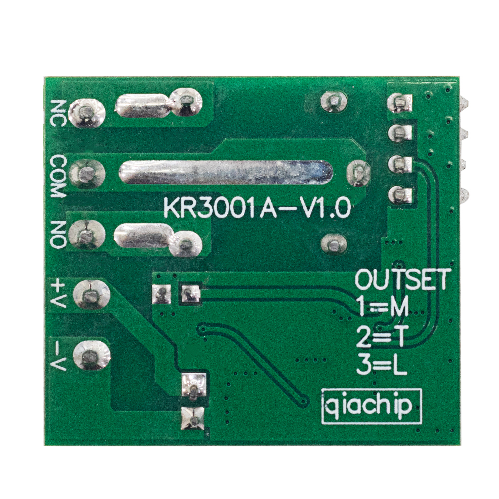 DC 12V RF 433Mhz Wireless Remote Control Switch Relay 1CH Receiver Module For LED Door Electromagnetic Lock DIY