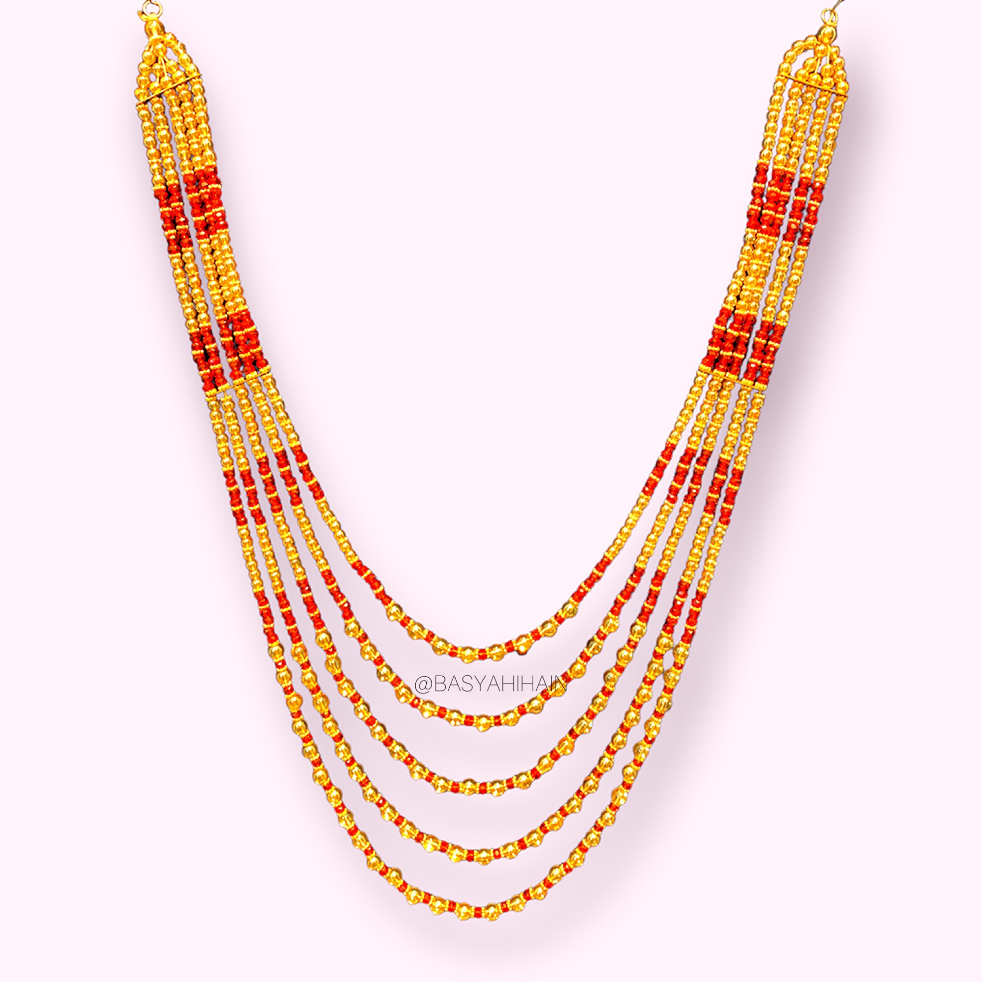 5 Layer Bridal Rani Haar For Wedding & Party Events Available In Different Variants