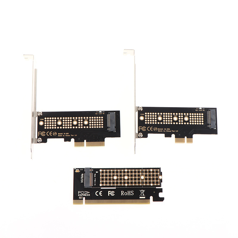 PCIE X1 X4 X16 to M.2 NVME Converter Card PCI-Express to M.2 Solid State Drive Extend Adapter Support 2230 2242 2260 2280 SSD