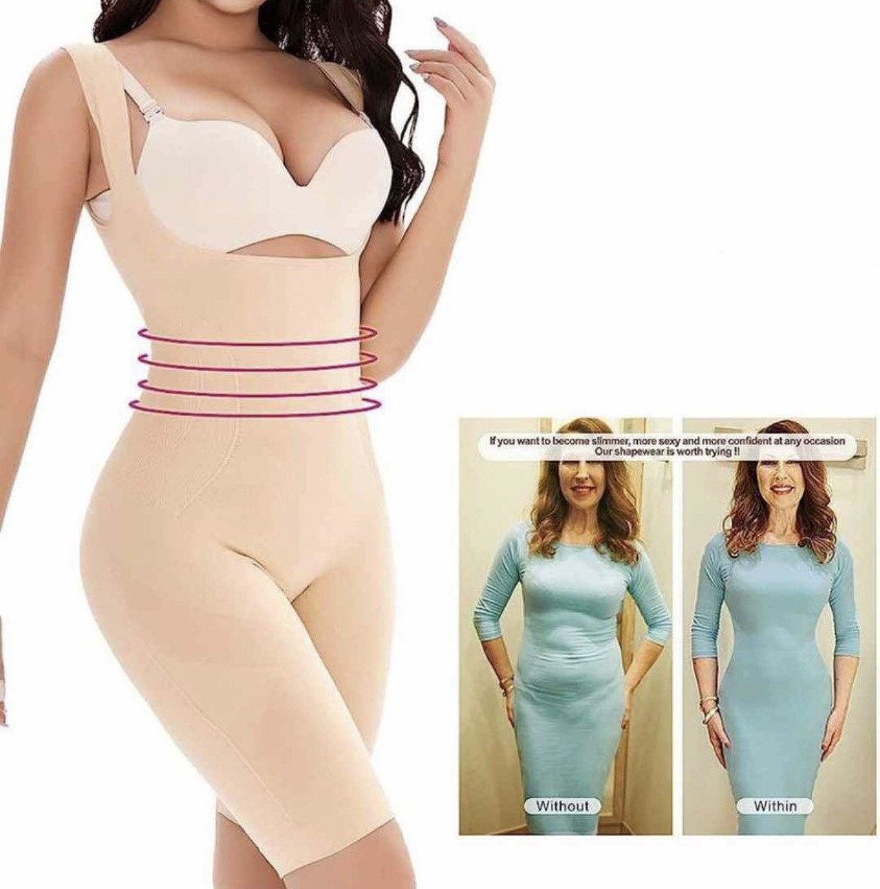 FAJA - MID THIGH BODY SHAPER FOR WOMEN