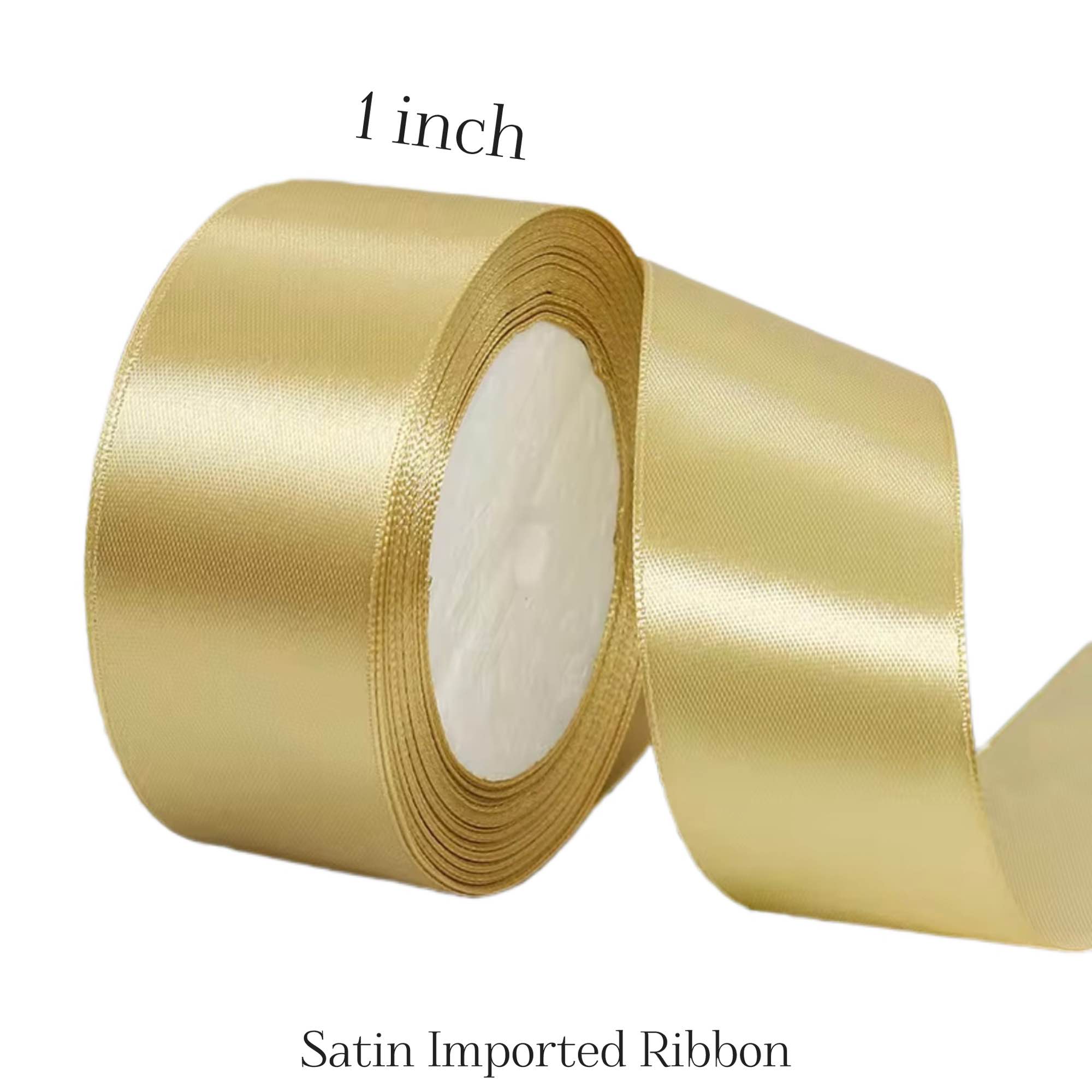 Live Ribbon 1 Inch Ribbon, 1 Inch Satin Ribbon 18 to 22 yards, Satin Ribbon, Ribbon ...