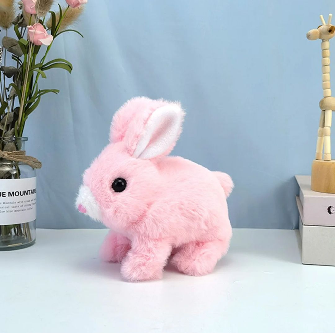 walking Rabbit Toy For kids Robot Rabbit Toy  Best Gift For Kids Battery Operated Rabbits Toy