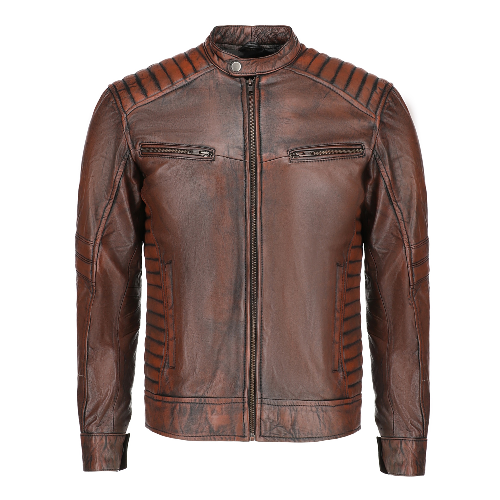 Leather Jackets For Men (100% Original Leather Guaranteed) - Stay Stylish And Protected With Comfortable Jacket