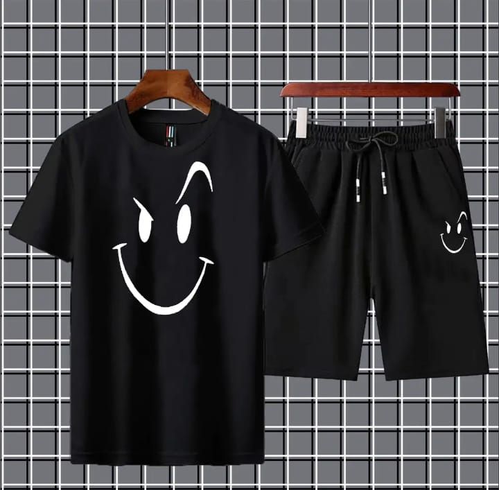 BOYS SUMMER NIKKAR SHIRT HAPPY FACE PRINTED FOR BOYS AND MEN