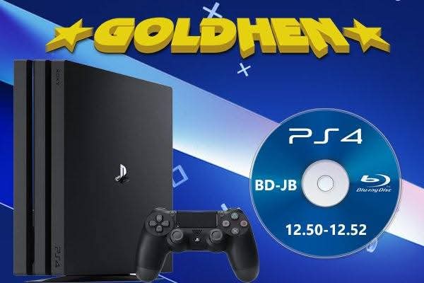 PS4 Auto Gold Hen JB Disk for 9.00 to 12.52 Version PlayStation 4 Game supported no pc needed