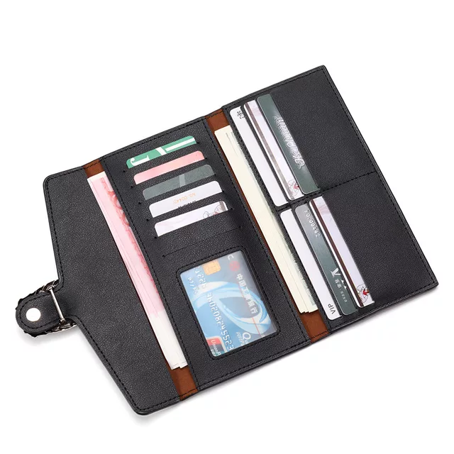 PENGUIN MART PK - Long Trifold Wallet for girls - Clutch for ladies - Clutch Purse for women