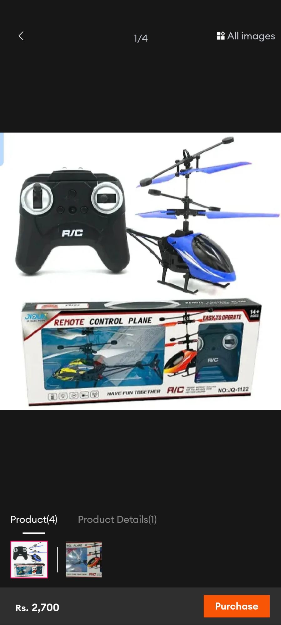 Flying Helicopter, Flying Mini RC Infrared Induction Helicopter -  Aircraft Flashing Light Toys - Multicolor