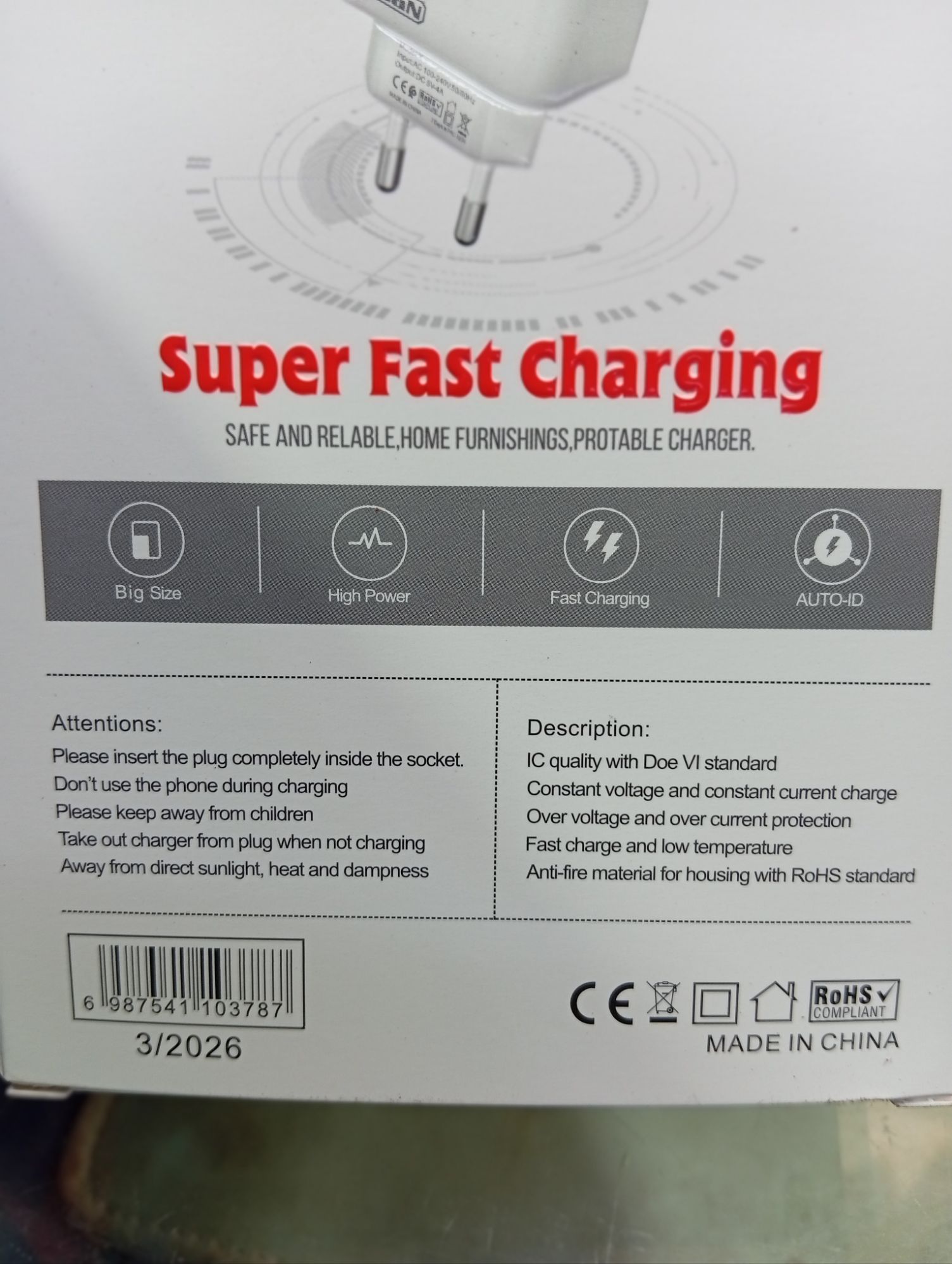 7Days 80W Model:X Super Fast Charger with VOOC Turbo Flash Charge technology.