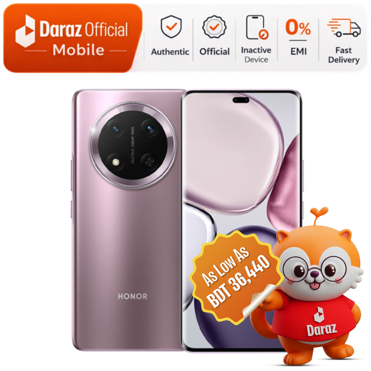 HONOR X9c 12/256GB | AMOLED Display | Snapdragon Chipsent | Curved Display | Official