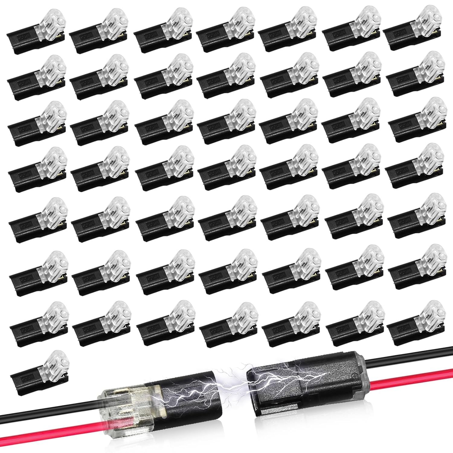 Waterproof Plug Wire Connector 2 Pin Way Cable Plug Car Electric Wire Snap Connectors Strip Terminal Connection Wholesale
