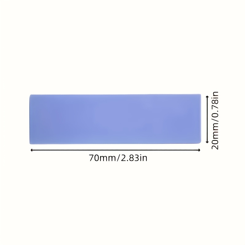 LDPCSJ Silicone Heat Sink Pads for M.2 2280 SSD NVMe, CPU & GPU Cooling - 12pcs or 6pcs, Thermal Gel Pads