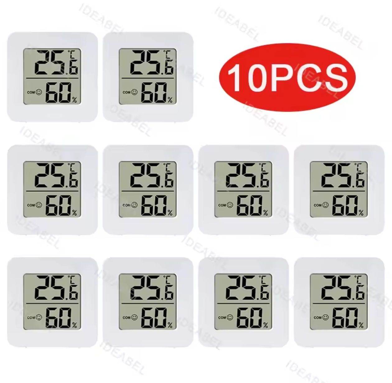 LCD Digital Thermometer Hygrometer Indoor Room Electronic Temperature Humidity Meter Sensor Gauge Weather Station For Home