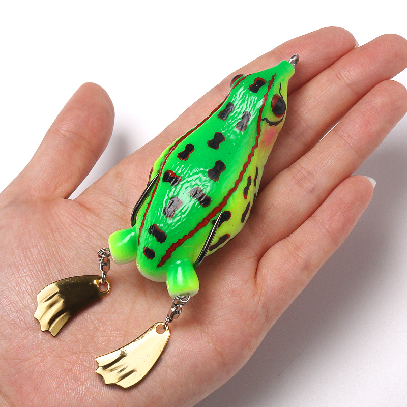 WEIHE 2nd Generation Frog Lure 1pcs, 12cm 25g, Artificial Bait for Snakehead Fishing